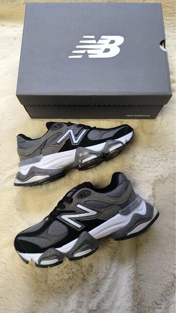 ‼‼SON 37-38-39‼NEW BALANCE 9060 SİYAH FÜME