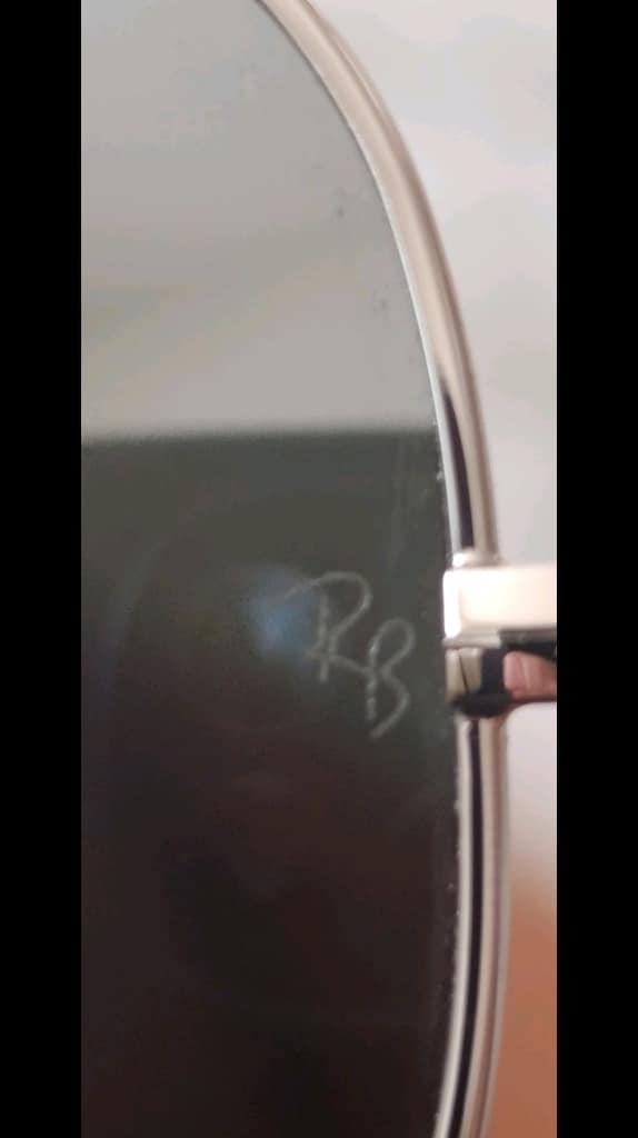 Orjinal Ray Ban gözlük RB 3025 Aviator Large Metal - 5
