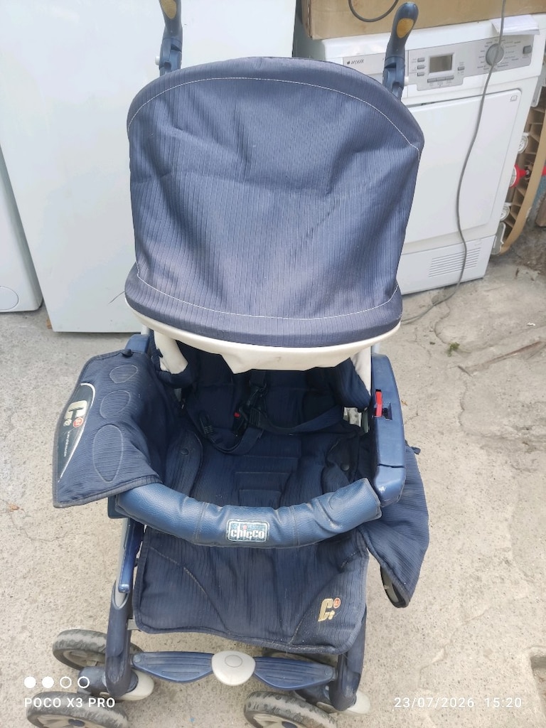 Chicco marka baston Bebek Arabası katlanabilir - 8