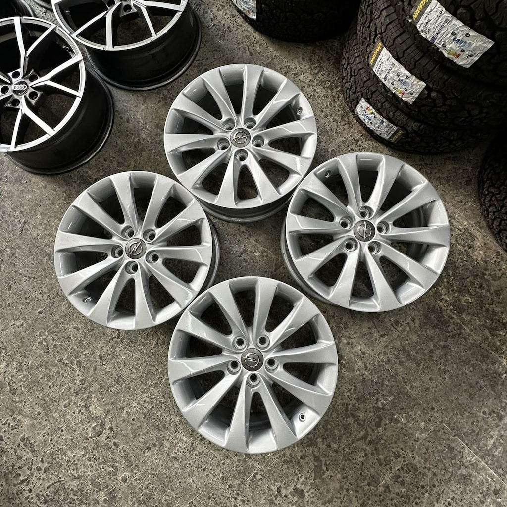 18 inç 5x120 Opel Insignia Orijinal Ekipman Jant Takımı 2. El - 4