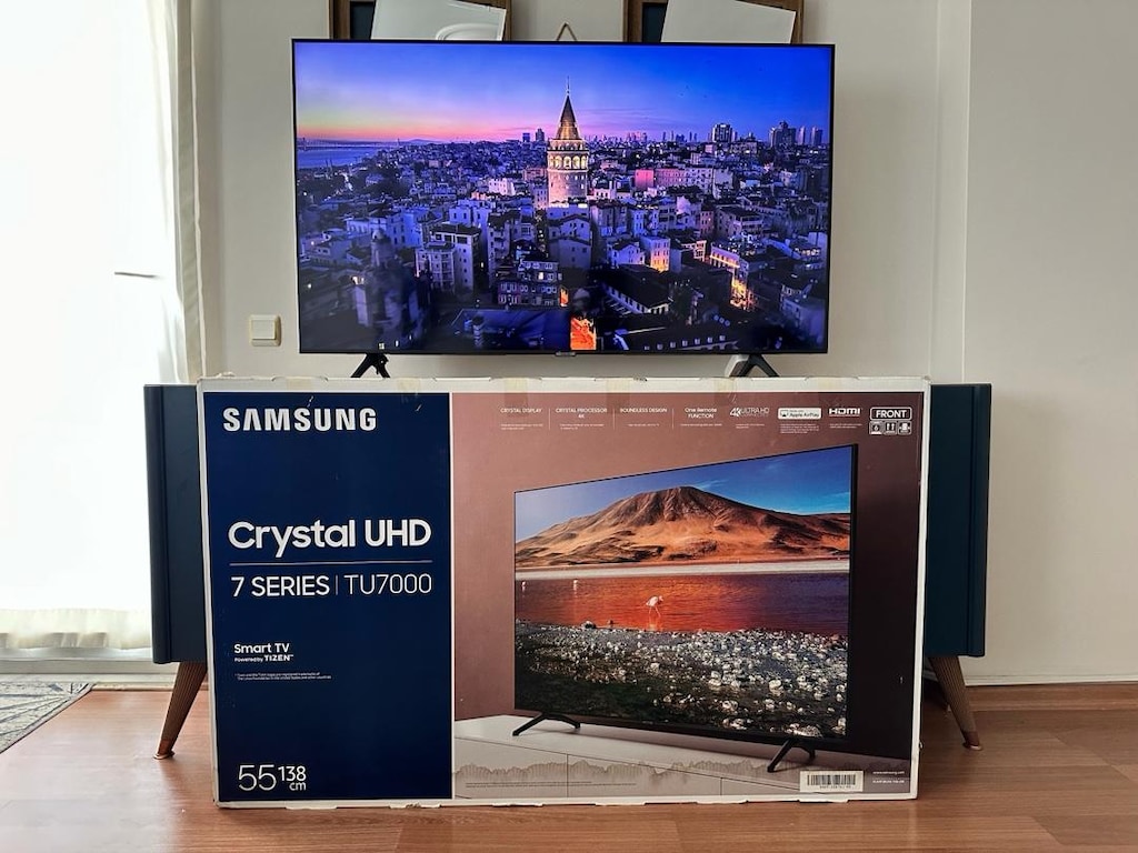 Samsung 55 inç Smartlı 4K UHD Kutulu Tertemiz Eksiksiz - 20
