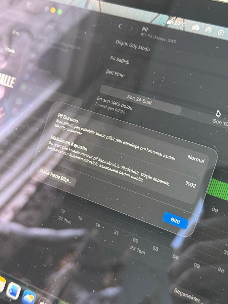 %92 PİL SAĞLIĞI AZ KULLANILMIŞ M1 MACBOOK - 5