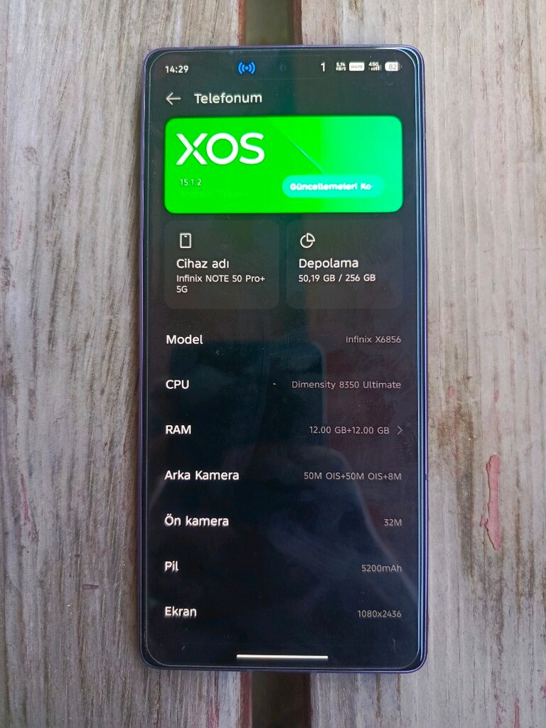 İNFİNİX NOTE50PROPLUS 256GB 12+12RAM 5G Lİ 2 1.5 AYLIK - 2