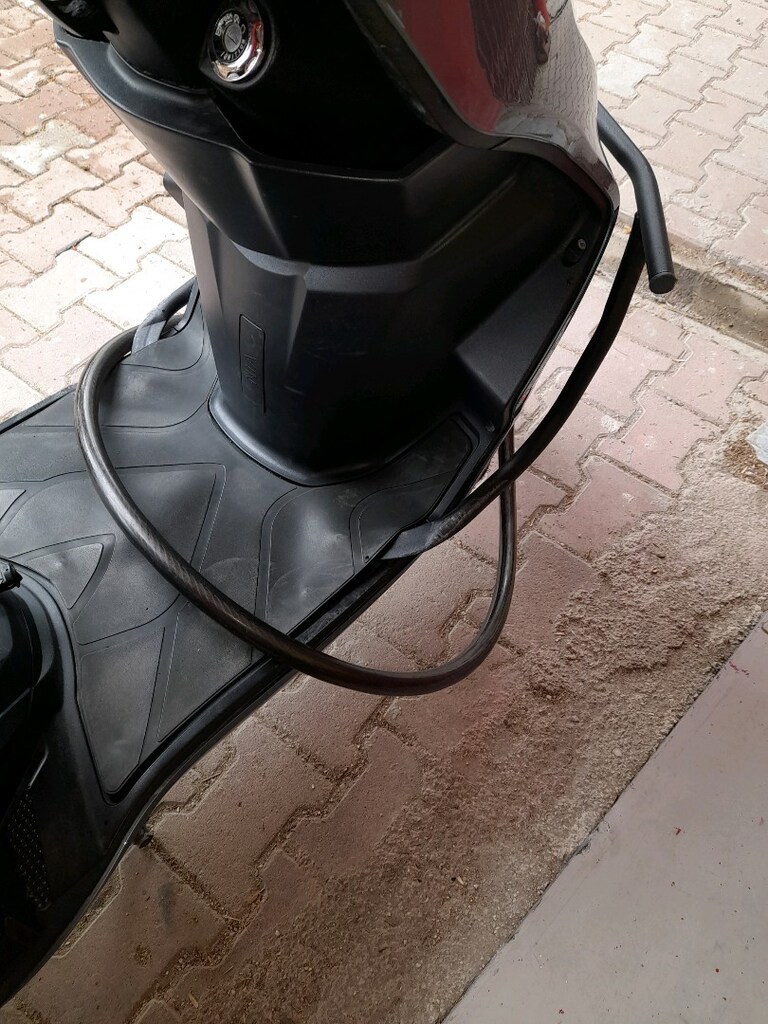 motosiklet kilit bisiklet kilidi zincir kilit 2 mt kalın kilit - 2