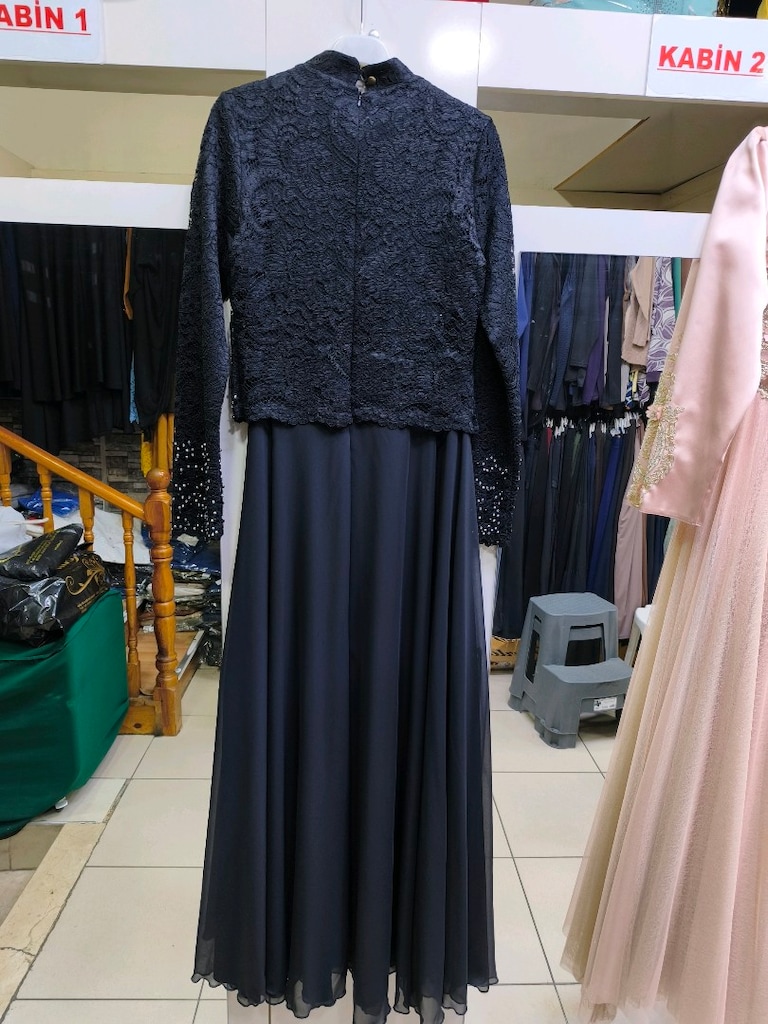Abiye elbise sıfır - 3
