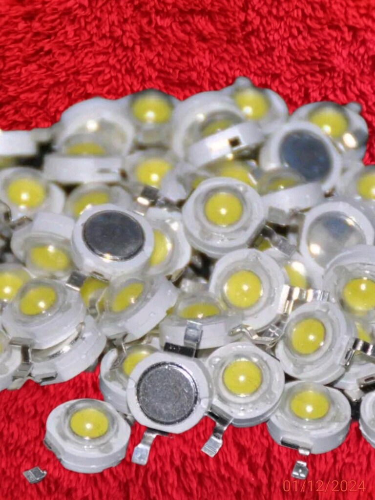 beyaz güçlü led 3V-3.4V 1W - 2