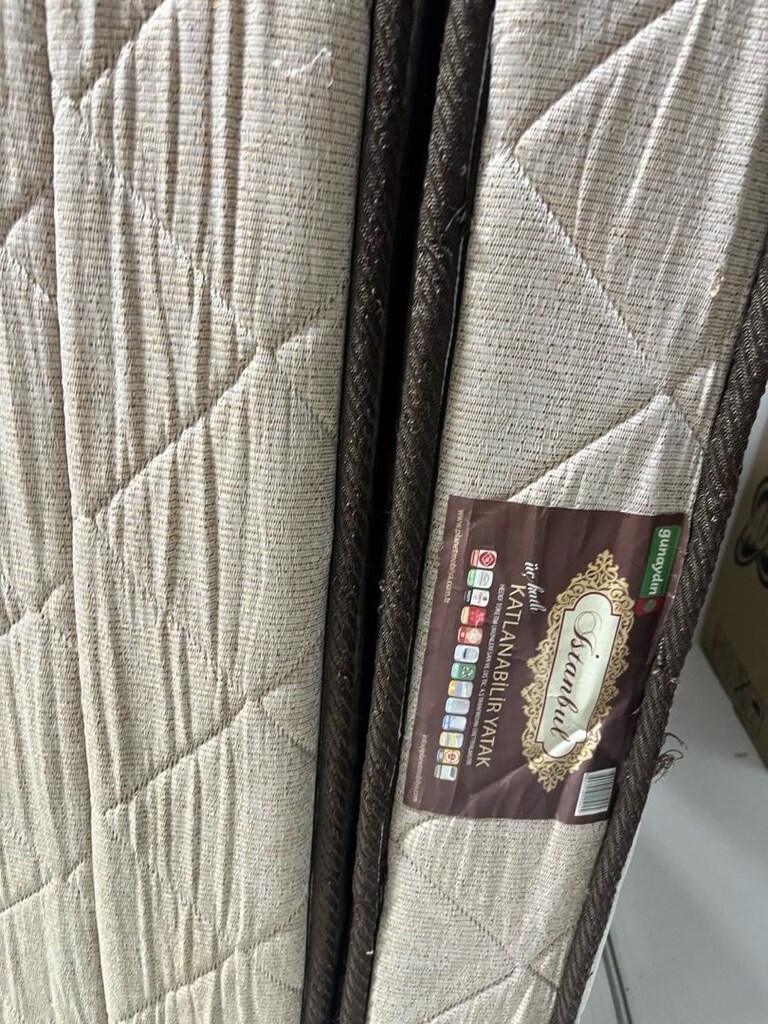 3 Katlı KATLANIR TEK KİŞİLİK YATAK 2 Tane - 3