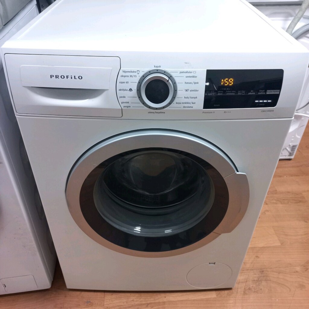 Sıfırdan Farksız Yeni Model 9kg Profilo Çamaşır Makinesi! - 6
