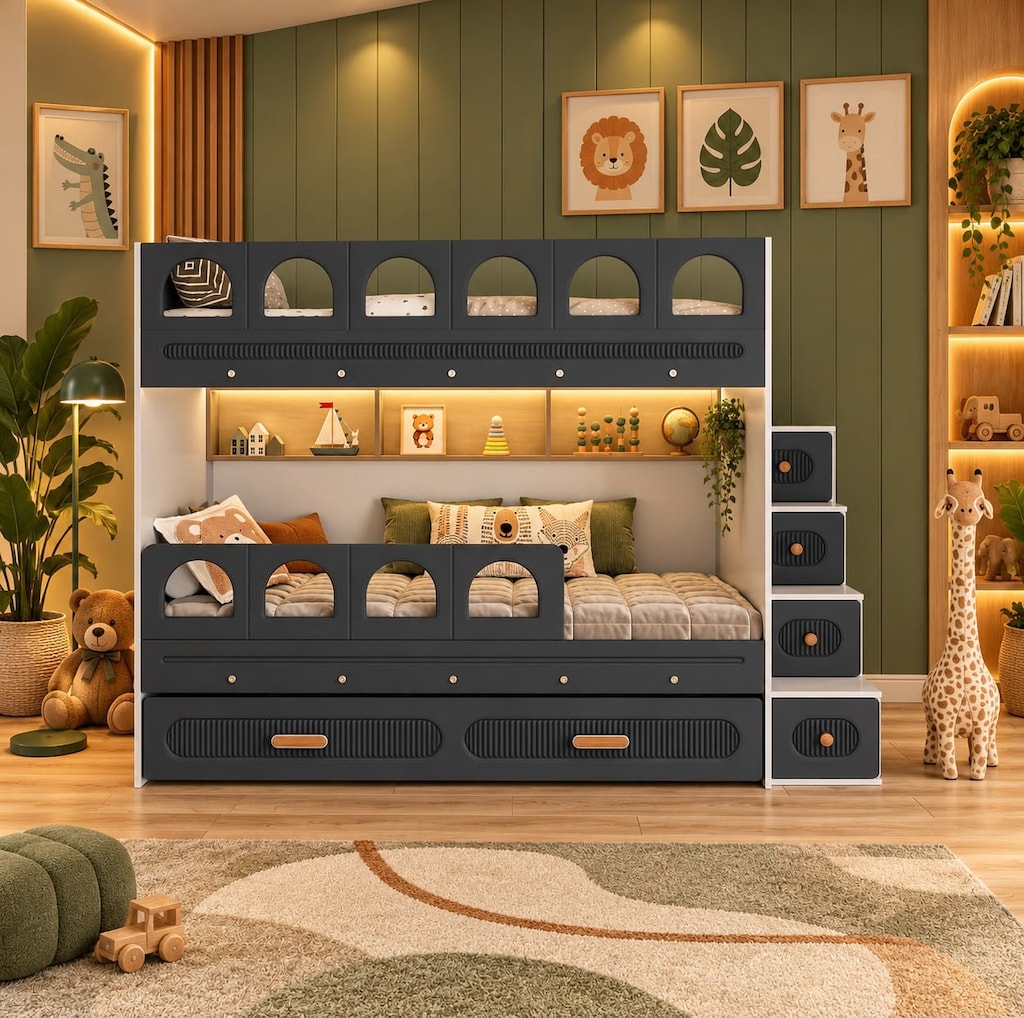 RANZA YAVRULU KOMPLE MDF ÇELİK DESTEKLİ SIFIR - 2