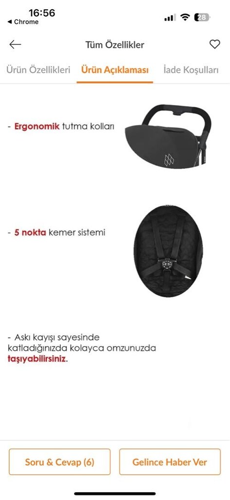 Maclaren quest arc baston bebek arabası - 7
