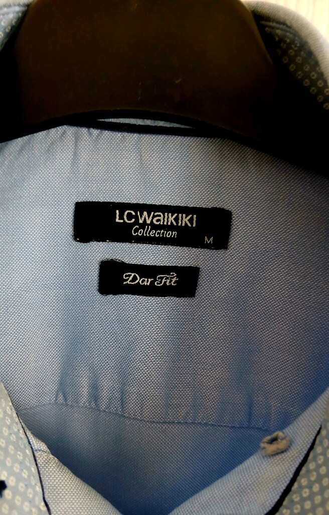 Lcw erkek buz mavisi gömlek dar kesim - 2
