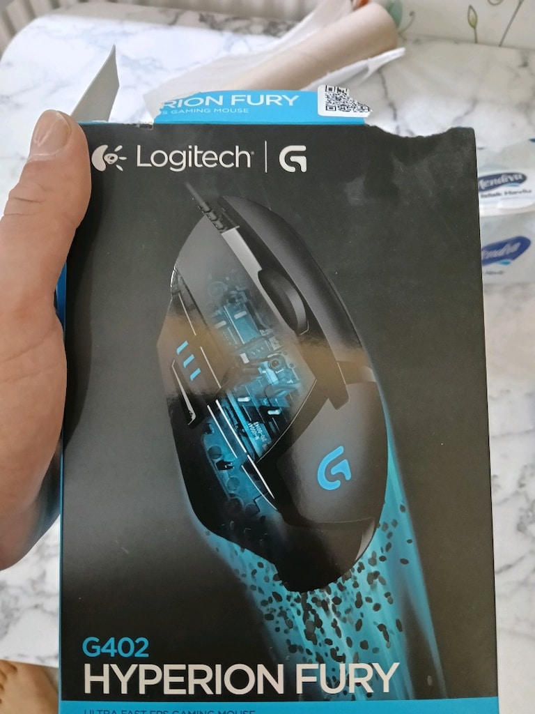 LOGİTECH G402 Hyperion Fury 4000 DPİ Ultra Hızlı IPS Oyuncu Mouse - 2