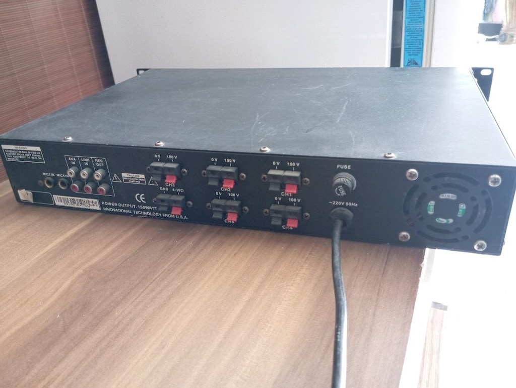 westa wm-250ut mixing amplifier - 4
