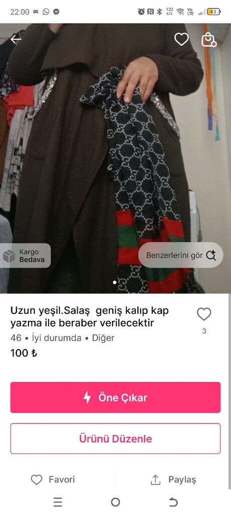 büyük beden tesettür feraca kaban 5 tane