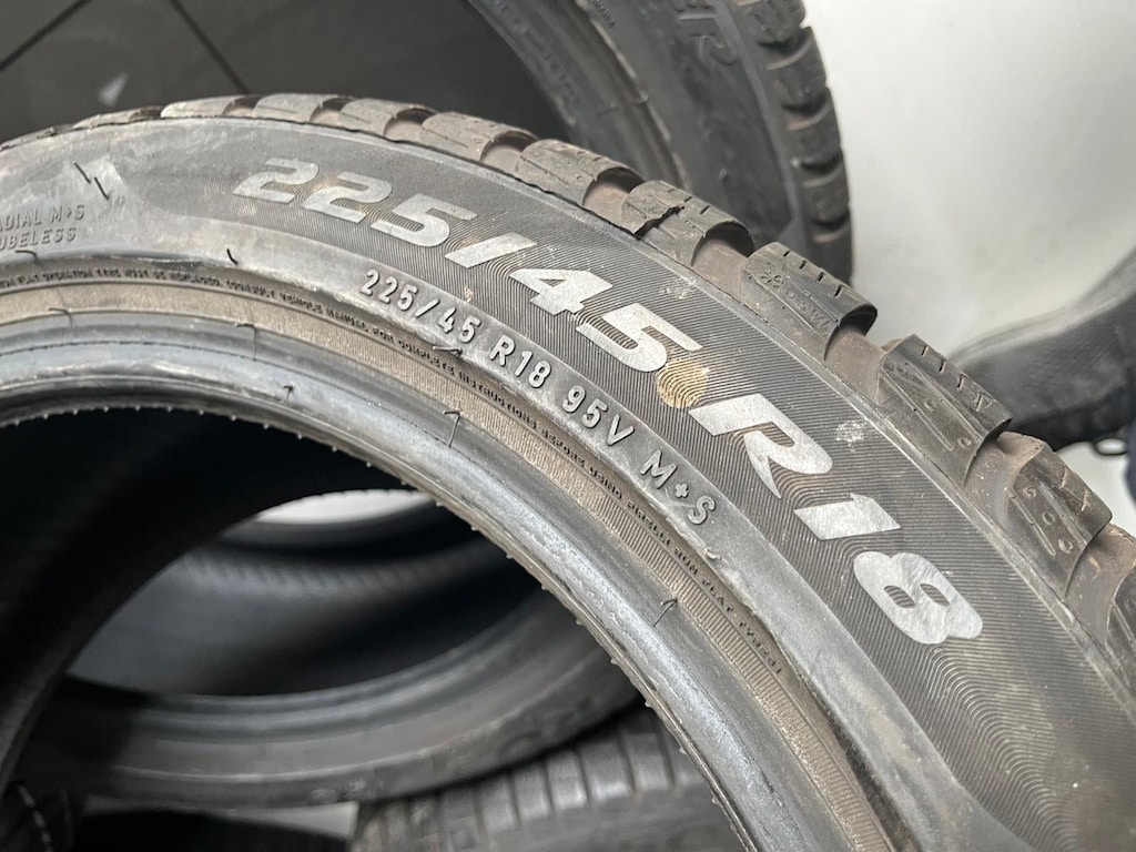 245 40 - 225 45 18 RFT SET PİRELLİ KIŞLIK TAKIM AZ KULLANILMIŞ - 7