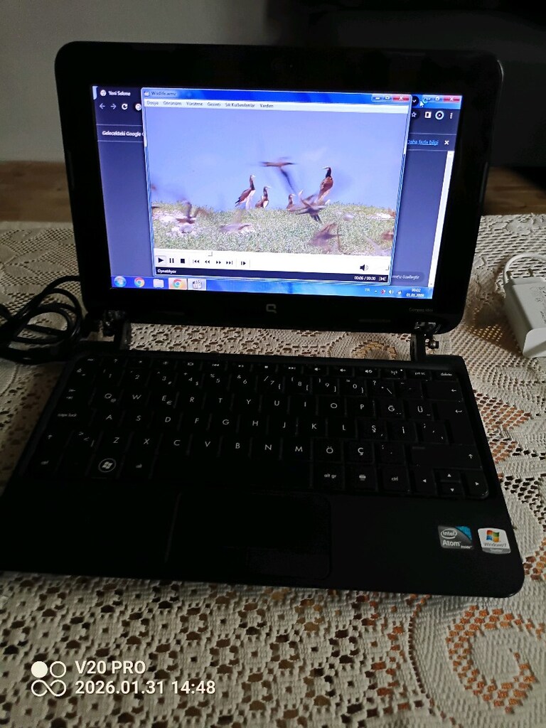HP Compaq mini notbuk - 5