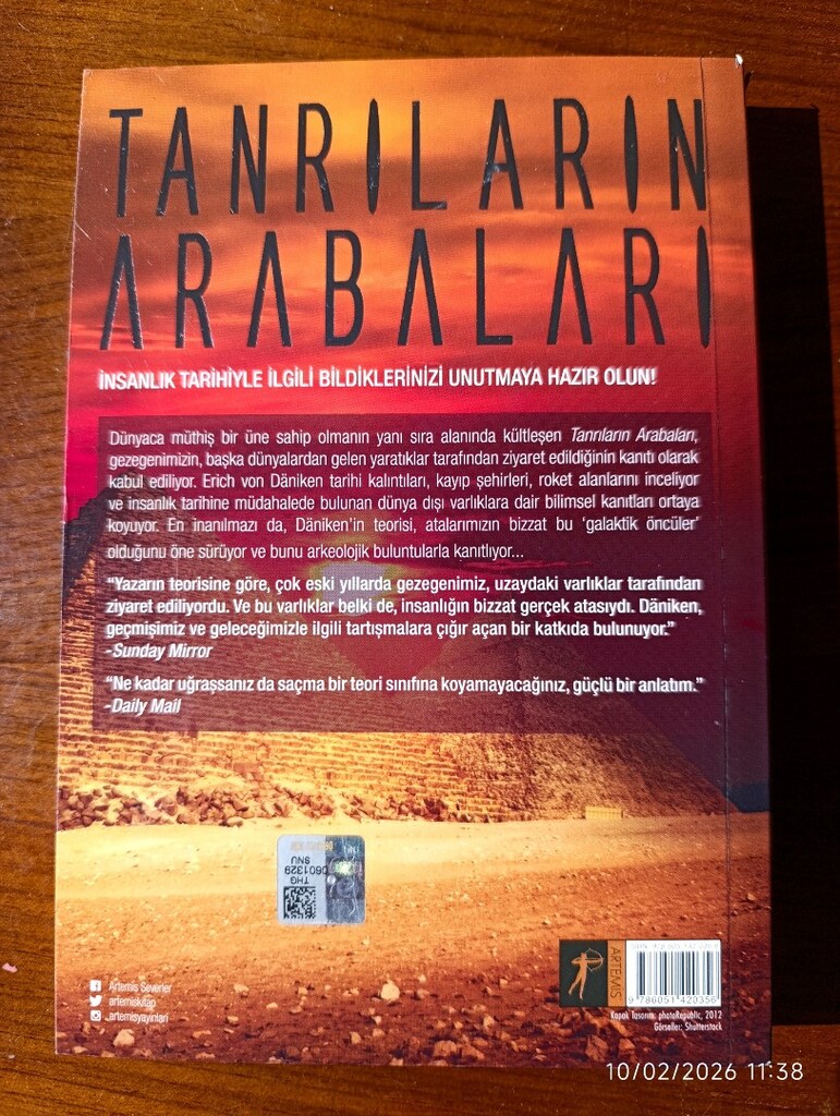 TANRILARIN ARABALARI - ERİCH VON DANİKEN - 2
