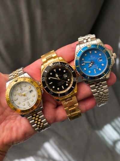 3 ADET ROLEX SAAT