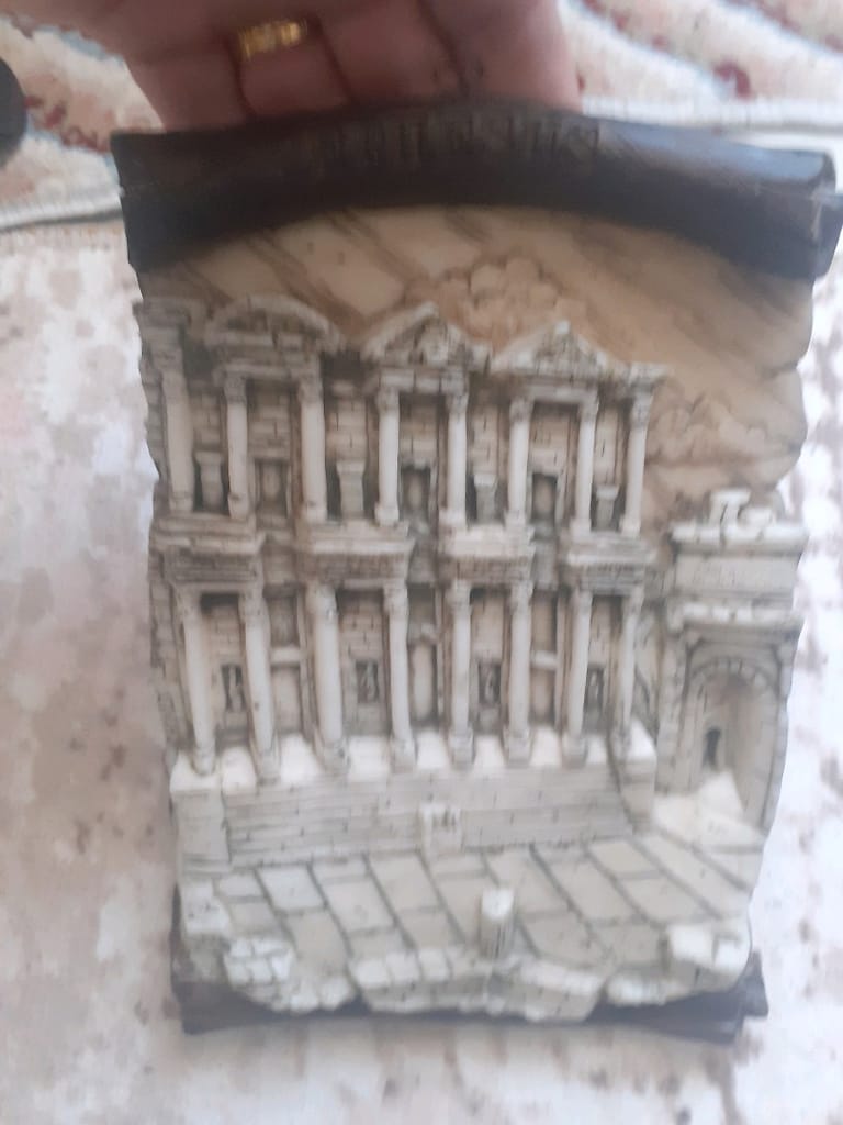antika celcius kütüphanesi Dekoratif replikası - 3