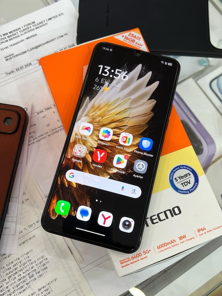 TECNO SPARK 40 5G 256/8+8 TR ORJINAL 22 AY GARANTİLİ +SİGORTALI - 3