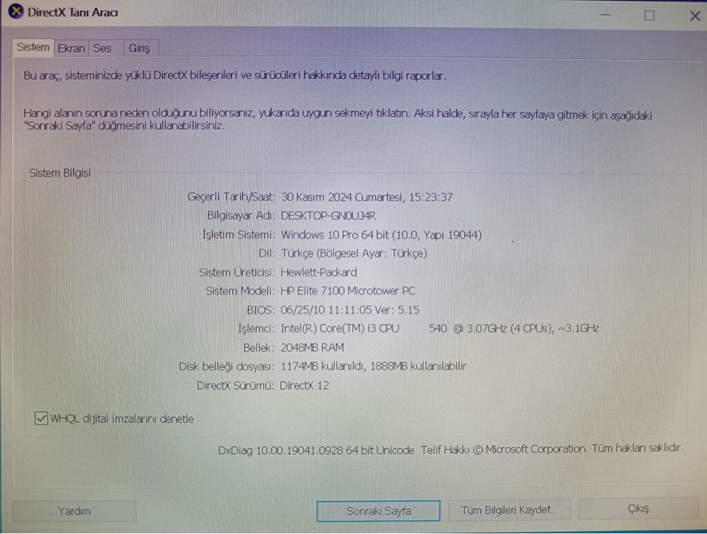 masaüstü pc kasa klavye fare ekran kabloları - 7