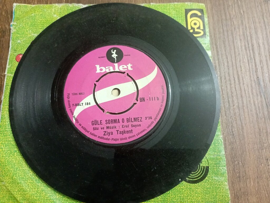 Vintage yerli 45 lik plaklar - 8