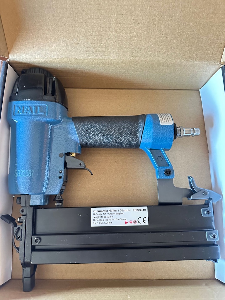 Pneumatic Nailer Havalı Çivi Brad Zımba Çakma Tabancası - 9