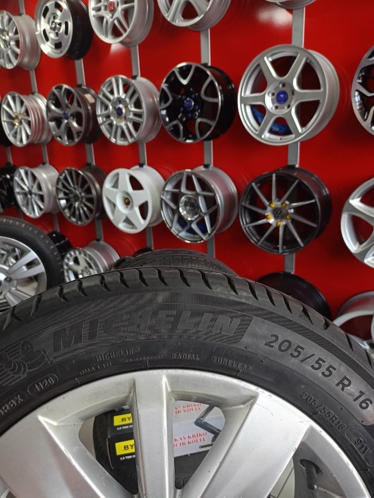 Passat Jetta Orjinal çelik jant 16inç MİCHELİN 205/55/16 yaz lastiği - 18