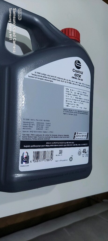 Castrol GTX Diesel 5W-30 (4 Litre) - 3