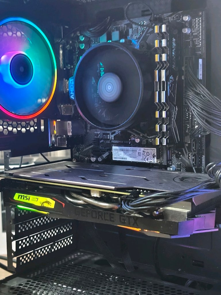 GTX 1660TI RYZEN5 2600X 16GB RAM 512 M2SSD 600W OYUNCU KASASI - 4
