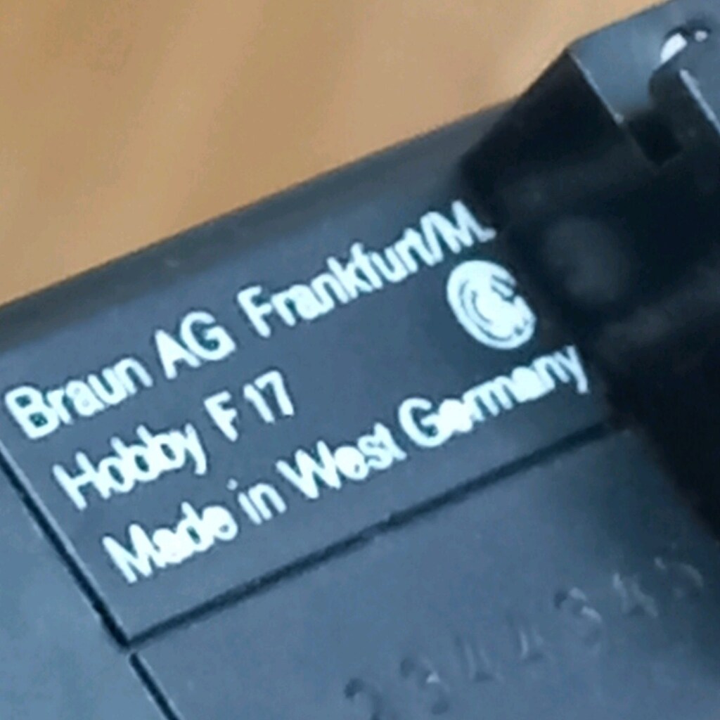 Braun F 17 flaş - 2
