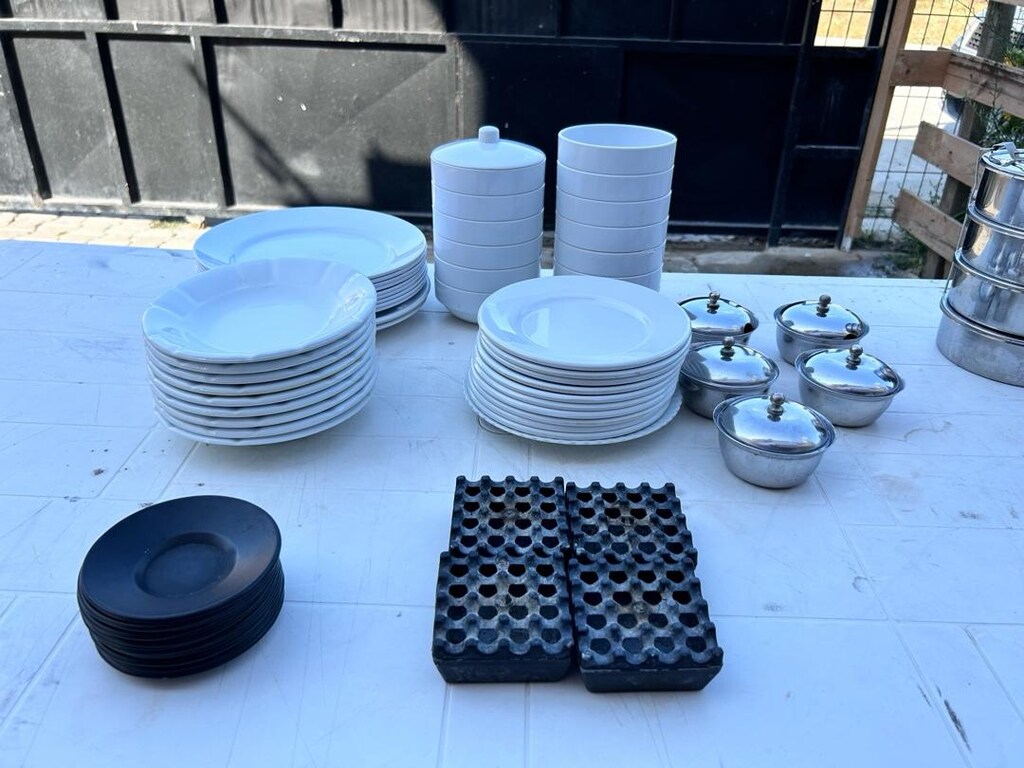 çatal bıçak tepsi tabak dükkan malzemeleri - 8