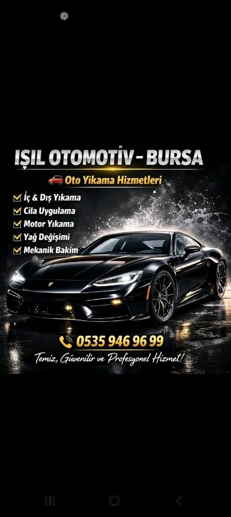 oto yıkama ışıl otomotiv ışıl oto Bursa iç dış yıkama cila uygulama - 5