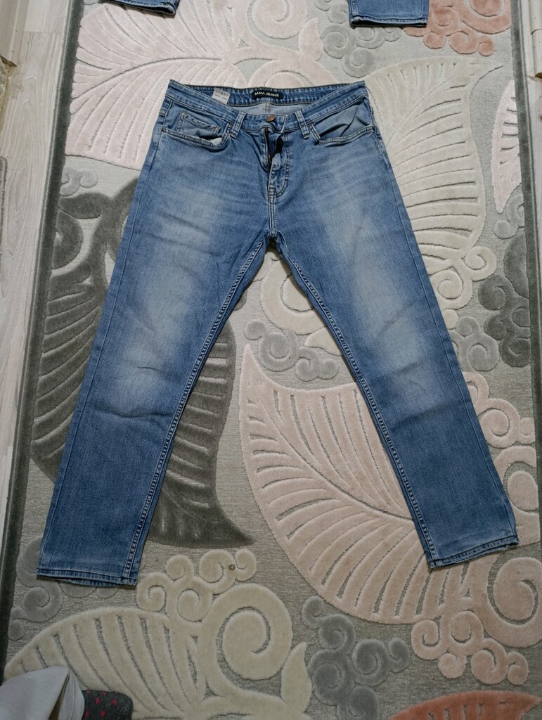 iki adet erkek mavi jean - 4