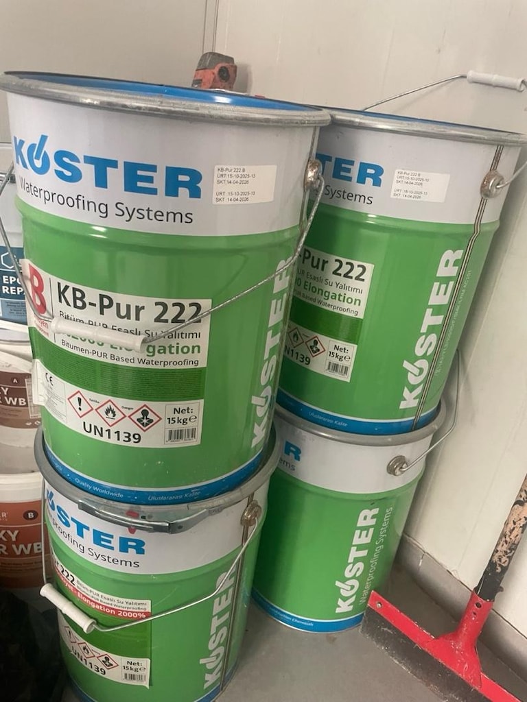 ACİL SATILIK! 4 Set KB-Pur 222 + 2 Set Epoxy Primer WB + 3 Set Epoxy R