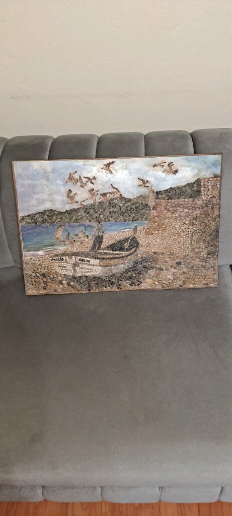 çakıltaşı resim tablo - 5