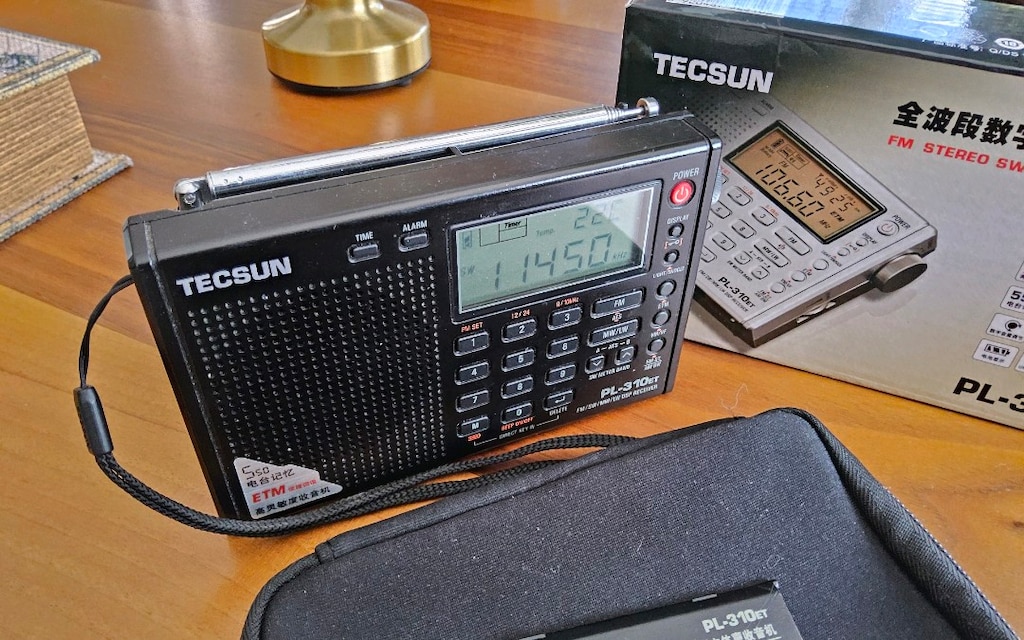 Temiz / Az Kullanılmış Tecsun PL-310et DSP Dünya Radyosu (SW/MW/ - 2