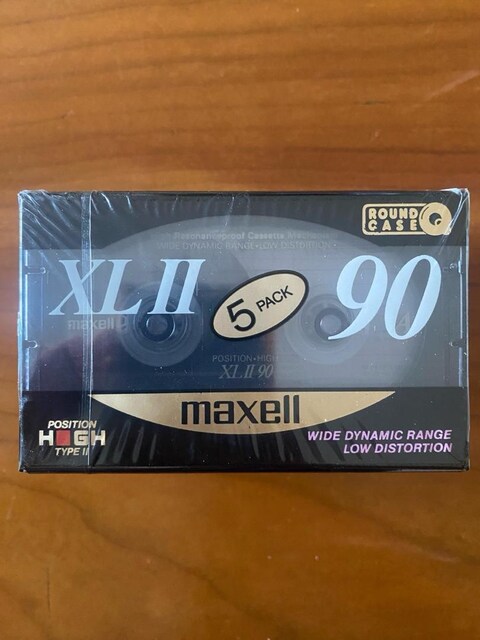 Maxell XL II 90 5’li Boş Kaset Seti