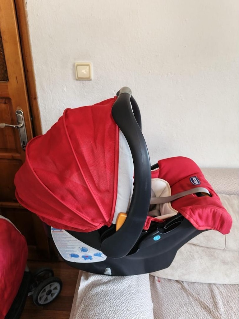 chicco bebek arabası elde taşıma puseti araba koltuğu - 6