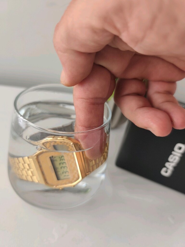 Orjinal Casio A159WGEA Erkek Kol Saati - 13