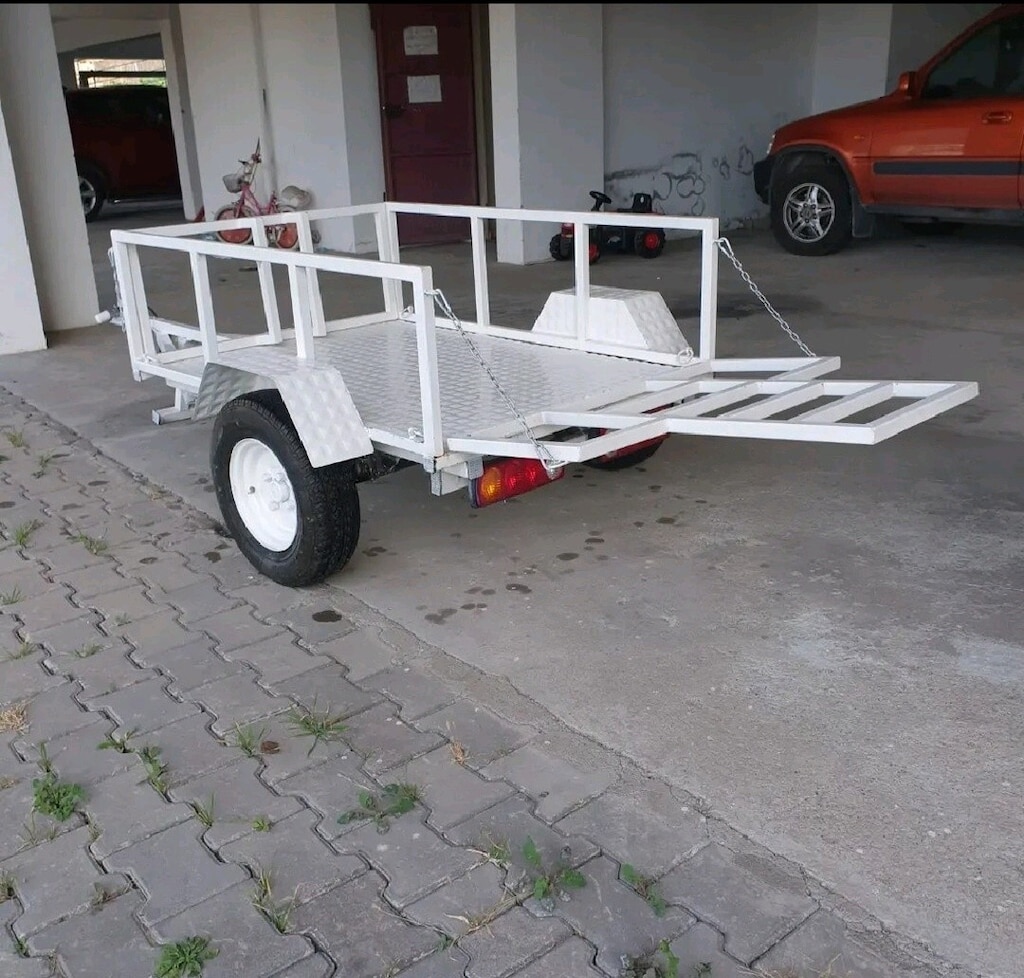 O1 Belgeli Motosiklet Taşıma Römorku - 2