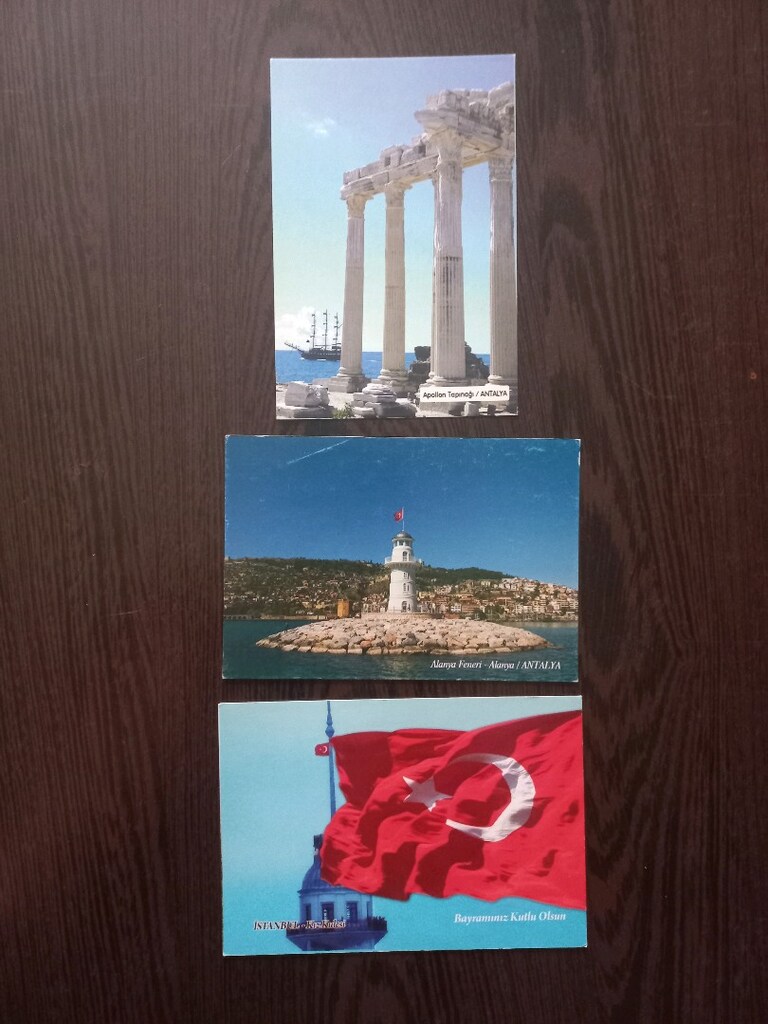 32 Adet Farklı Kartpostal - 7