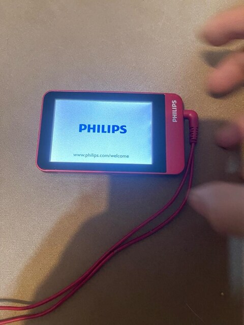 Philips gogear MP3 çalar video oynatıcı