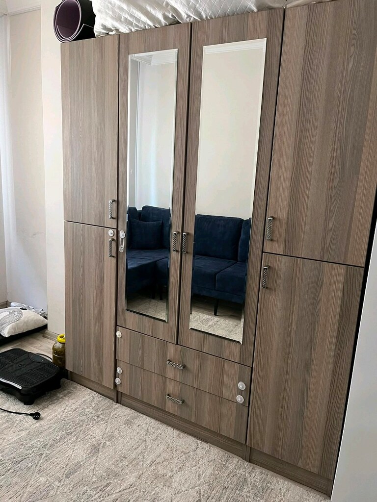 dört kapali MDF dolap - 2