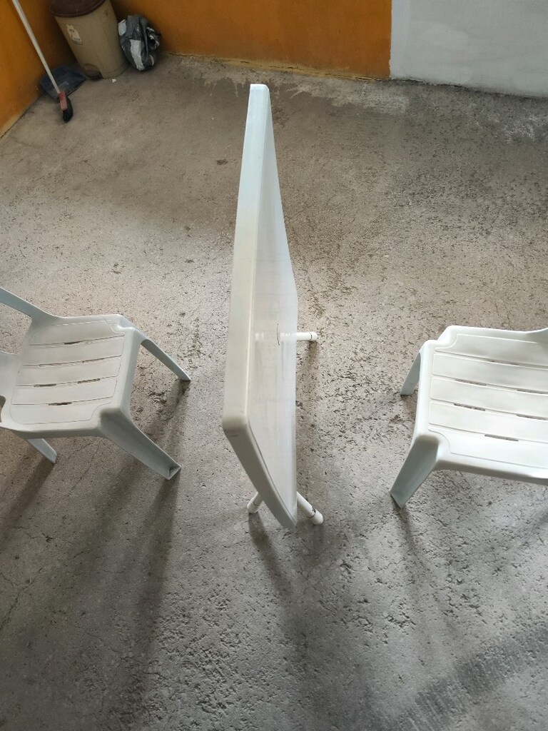 plastik sandalye ve katlanır masa - 2