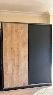çilek marka black serisi sürgülü gardrop - 2