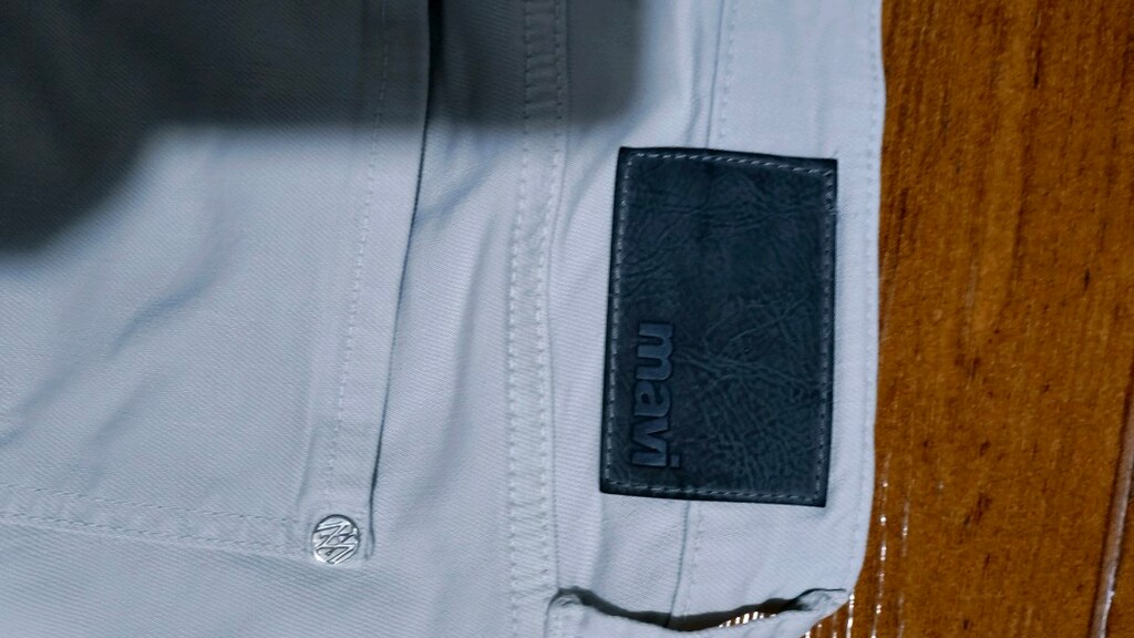 #Erkek jeans pantolon #Mavi jeans..Bacakta leke, kosla ile deneyiniz. - 2