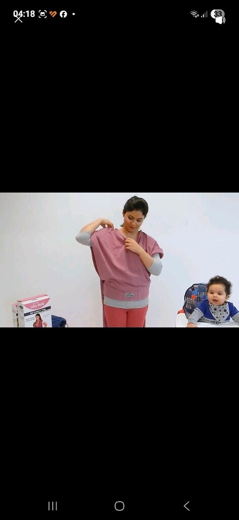mavi sling bel 6estekli sevi bebe - 6