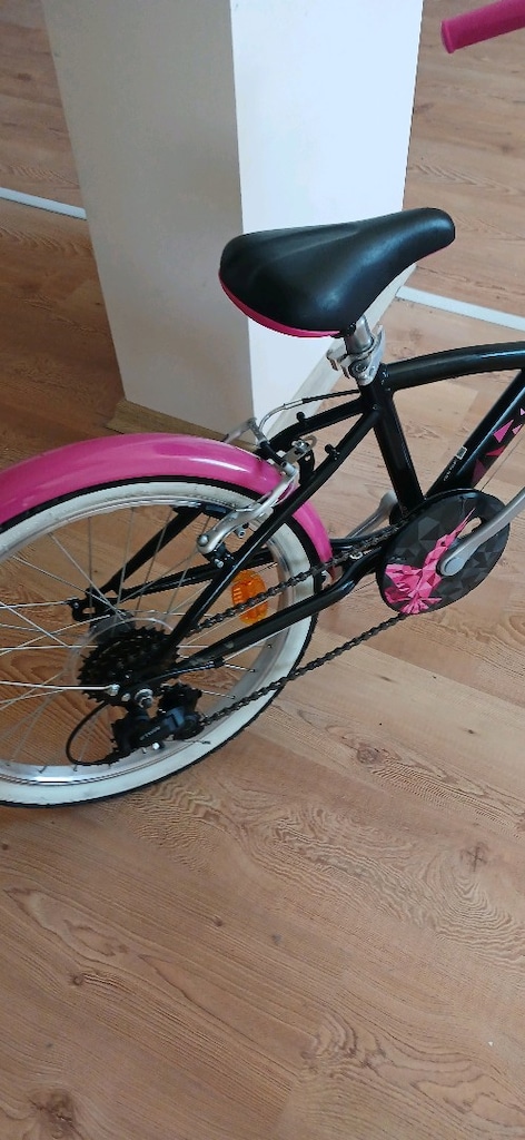 Btwin çocuk bisikleti 20 jant Decathlon YENİ GİBİ Ön Sepetli - 5