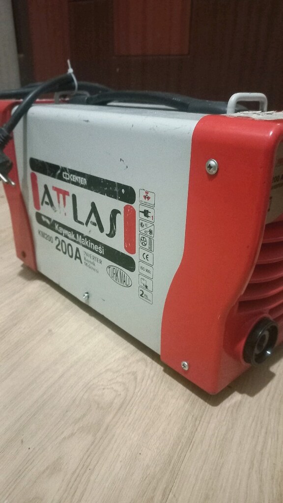 attlas kaynak makinesi200 amper - 8